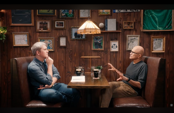 Infinite Supply: Satya Nadella on the Token Factory, the Agent Future, and Why This Isn't 1999